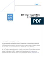 EMC Simple Support Matrix: EMC VMAX Cloud Edition