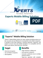 Experts Mobile Billing Solution
