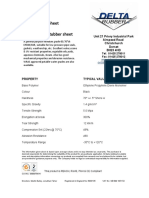 Product Data Sheet DRE80 EPDM Rubber Sheet