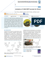 Synthesis and Characterization of 5-MeO-DMT Succinate for Clinical Use uusin sammakko-huume tajuntaa laajentava ymmärtää kaiken 2020