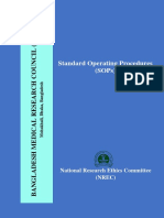 Standard Operating Procedures (Sops) : National Research Ethics Committee (Nrec)