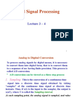 Digital Signal Processing: Lecture 3 - 4