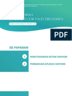 Pemutakhiran Sistem Dapodik 2020-2021