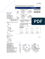 Anchor Bolt and Base Plate Analysis - BDG021 - CISEAH - Existing