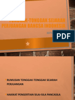 Tonggak-Tonggak Sejarah Perjuangan Bangsa Indonesia
