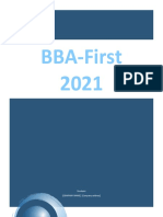 BBA-First 2021: Students (COMPANY NAME) (Company Address)