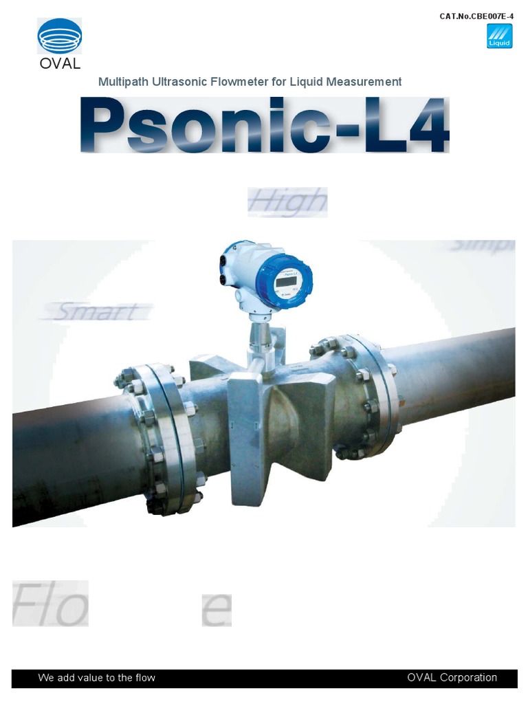 Multipath Ultrasonic Flowmeter For Custody Metering Package | PDF ...