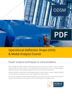 Operational Deflection Shape (ODS) & Modal Analysis Course: Expert Analysis Techniques To Solve Problems