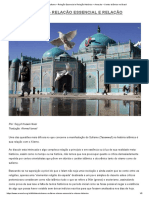 Xiismo e Sufismo - Relação Essencial e Relação Histórica - Arresala - Centro Islâmico No Brasil