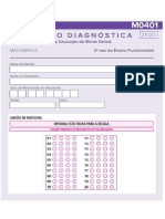 Avaliação Diagnóstica Ma Adaptada