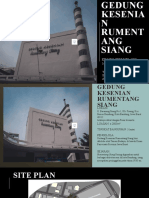 Presentasi Konsep Gedunng Kesenian Rumentang Siang