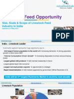 Livestock Feed Opportunity: Size, Scale & Scope of Livestock Feed Industry in India