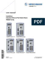 User Manual: Installation Industrial Ethernet Rail Switch Basic RSB20 Family