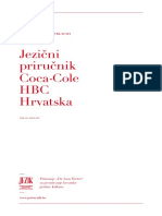 Jezicni Prirucnik Coca Cole HBC Hrvatska