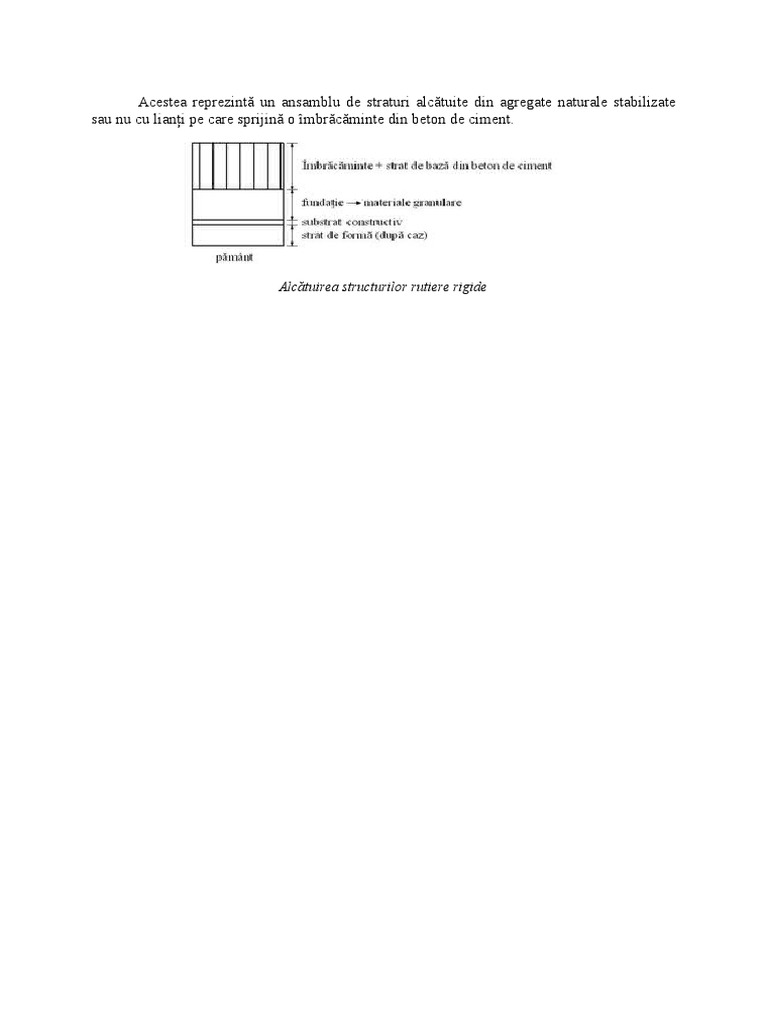 Structuri Rutiere Rigide | PDF