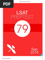 PrepTest 79 - Print and Take Test - 7sage Lsat