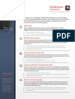 Qualcomm Snapdragon 780G Mobile Platform Product Brief