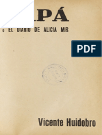 Papá o El Diario de Alicia Mir (Vicente Huidobro)