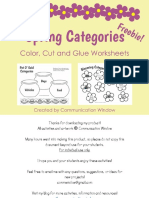 SpringCategoriesCutColorandGlueFreeWorksheets 1