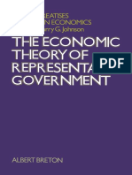 (Case Studies in Economics) Albert Breton (Auth.) - The Economic Theory of Representative Government-Palgrave Macmillan UK (1974)