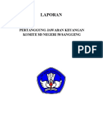 Laporan Keuangan Komite SD 58 Sanggeng 2015