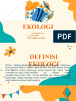 EKOLOGI: Definisi, Ruang Lingkup, Aspek dan Manfaat Ilmu Ekologi