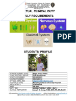 Virtual Clinical Duty Daily Requirements