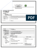 Department of Education: Detailed Lesson Plan