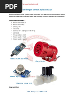 Alarm Kebakaran Dengan Sensor Api Dan Asap