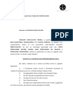 Impugnação de contestação em processo trabalhista