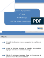 TSTI2D-2020 Chap-5 - Flux Et Transfert Thermique