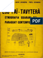 Los Paĩ-Tavyterã. Etnografía Guaraní Del Paraguay Contemporáneo