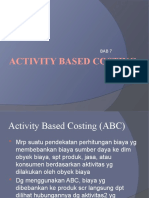 BAB 5 ACTIVITY BASED COSTING ON-LINE