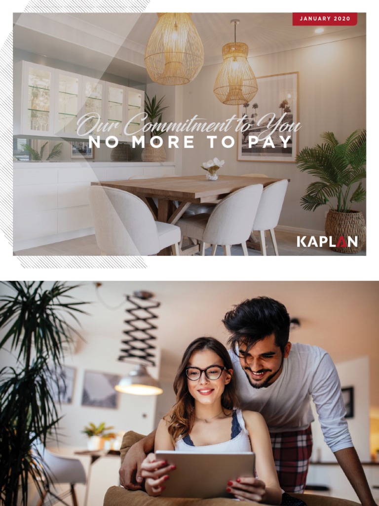 Kaplan Homes Price List 2020 PDF Fee Economies