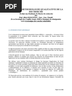 Cours de Methodologie Qualitative de La Recherche-1