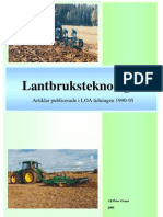 Lantbruksteknologi 1 - LOA 1990-95 Ulf-Peter Granö
