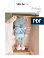 Crochet Peter the Rat Toy