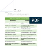 Genetically Modified Organisms (Gmos) : What I Have Learned Activity 3: A Boon or Bane?