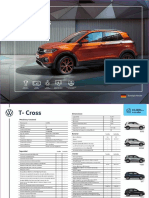 Volkswagen Tcross Suv Ficha Tecnica 2021 Ecuador