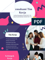 MEMAHAMI TIM KERJA