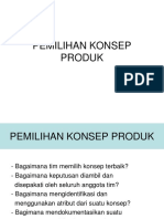 7.pemilihan Konsep Produk PDF