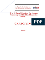 Caregiving: K To 12 Basic Education Curriculum