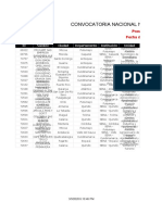 CONVOCATORIA NACIONAL No 75 COMPETITIVIDAD RURAL Segundo Corte