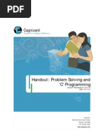 Download Handout_Problem_Solving_and_C_Programming_v110 by karthikJegan SN50077468 doc pdf