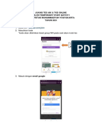 Juknis Tes Aik Online