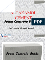 ATCC Foam Concrete Bricks