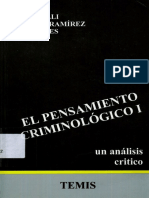 El Pensamiento Criminologico T 1