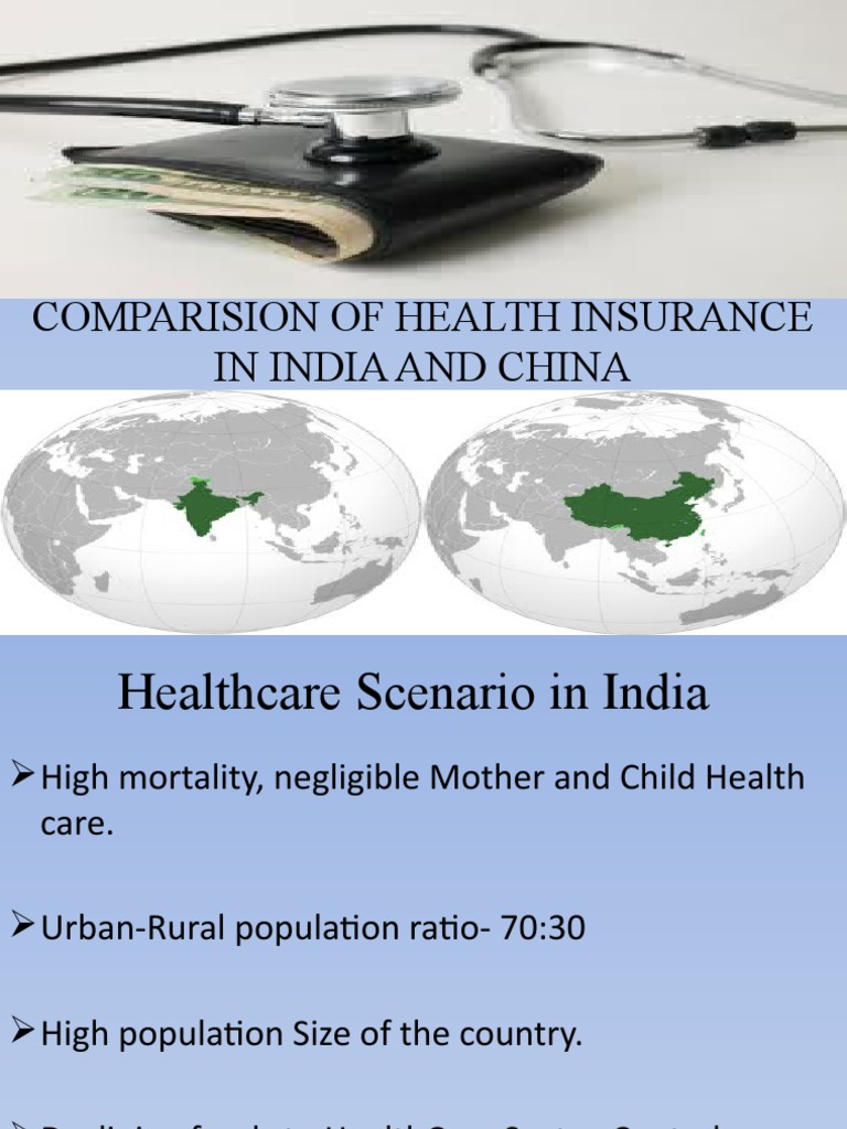 Health Insurance Comparison: India vs China | PDF | Health Care | Insurance