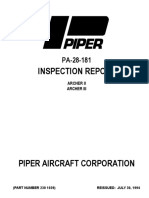 Inspection Report: Archer Ii Archer Iii