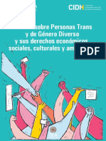 CIDH - Personas trans y de género diverso DESCA (2020)